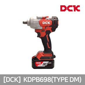 DCK 20V 충전 임팩렌치 임팩트렌치 KDPB698, 1개