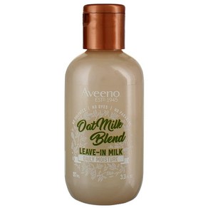 아비노 Aveeno Oat Milk 리브인 헤어 컨디셔너 트리트먼트 97.6ml (3.5액량 온스) (3팩), 1개, 97ml