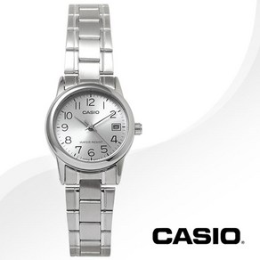 카시오 LTP-V002D-7B 카시오시계 CASIO 여성용 아날로그 메탈 시계