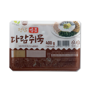 정남 명품 다람쥐묵 400g x 10개 1box