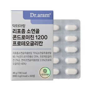 닥터아람 리포좀 소연골 콘드로이친 1200 프로테오글리칸 48g, 1개, 60정