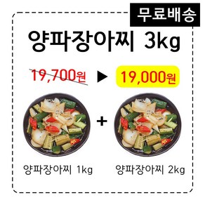 (무료배송) 국산 양파장아찌3kg 맛있는 양파초절임 밑반찬