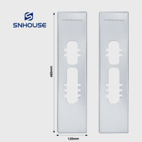 공용 주키 디지털 도어락 실버보강판 1세트 (2p)