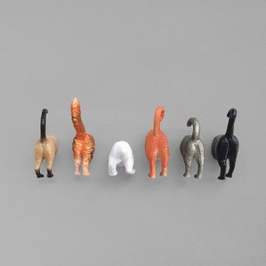 [KIKKERLAND] 고양이 엉덩이 냉장고 자석 - Cat Butt
