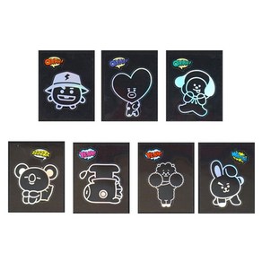 BT21 샤인스티커 방탄굿즈, 쿠키