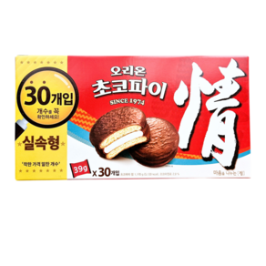 오리온 초코파이 대용량 실속형 30P, 1박스