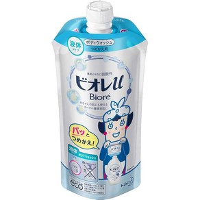 카오 바디워시 비오레 u 리필용 340ml, 1개