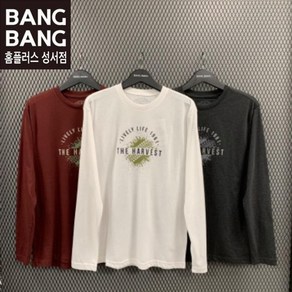 [] 뱅뱅 BANG BANG HC19 뱅뱅 남성 가을 얇은 프린트 긴팔 티셔츠 NTK708