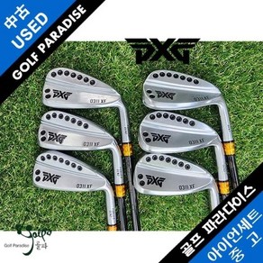 중고 PXG 0311 XF KBS 프리미엄 블랙120 중고 아이언세트 PXG-IR, 단일제품