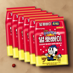 삼양식품 별뽀빠이 멀티팩 (72g x 24개) 뽀빠이과자 별사탕과자, 72g, 24개