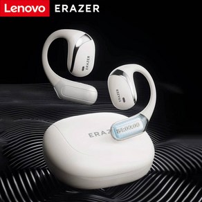 레노버 ERAZER X9 무선 헤드폰 OWS 스포츠 오픈 블루투스 이어폰 마이크 소음 방수, Black AI