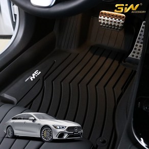 벤츠 AMG GT43 4도어 3W 에코라이너 TPE 카매트 카 차 발 매트 바닥 발판 깔판, 단품