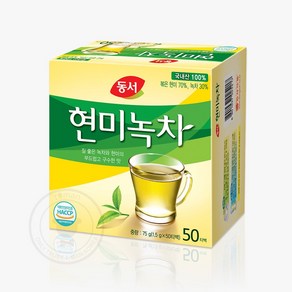 동서 현미녹차 티백, 1.5g, 50개입, 1개