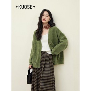 KUOSE 쿠오세가디건 ENJOY DAILY 루즈핏 가디건