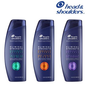 헤드앤숄더 클리니컬 스트렝스 NEW 400ml 1팩 / 2팩 Head & Shouldes 신상품, 4. 비듬가려움완화 샴푸, 2개