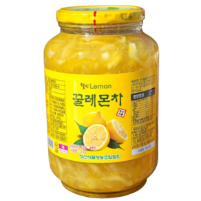 [웰빙] Lemon tea 24년 꿀레몬차 레몬청 가득 2키로 대용량 꿀함유된 황금비율 레몬차 꼼꼼 안전배송, 1개, 2kg