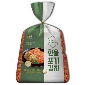 한울 포기김치 10kg 포장 반찬 배추김치, 1개