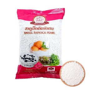 망고사고 사고펄 타피오카펄 화이트 미니펄, 1개, 500g