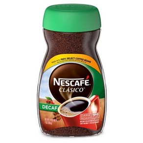 네스카페 클라시코 디카프 다크 로스트 인스턴트 커피 NESCAFE CLASICO Decaf Dak Roast Instant Coffee, 1개입, 1개, 200g