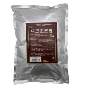 청은에프엔비 다크 초코칩 1kg 1개입 과자, 1개