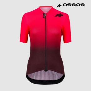 아소스 여자 반팔상의 DYORA RS JERSEY S9 TARGA LUNAR RED