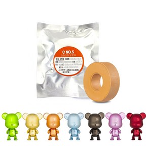 뉴베너 토이베어 차량용 방향제 리필 테라코타 3개입(곰돌이 별매), 블랙체리, 1세트