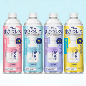 Bioe 비오레 더 페이스 워시 폼 클렌징 리필 340ml 4종, 2. 모이스트, 1개