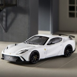 Stance Hunters 1:64 페라리 노비텍 812 F12 TDF N-Largo 화이트 (엔진룸 오픈)