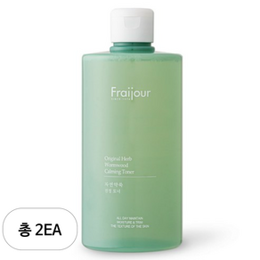 프레쥬 오리지날 허브 자연약쑥 진정 토너, 500ml, 2개