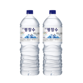 해태 유라벨 무라벨 강원 평창수 2L x 12pet, 12개