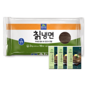 면사랑 칡 동치미물냉면 10인분 세트(육수포함) 2kg, 1개