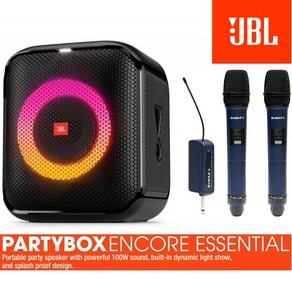 JBL ENCORE ESSENTIAL+BEMAX J942HH 파티박스 무선마이크 블루투스 스피커 충전식앰프 시스템 셋트