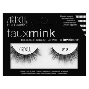 Ardell Faux Mink #810 Black Lashes (3 Pack) Ardell Faux Mink #810 블랙 래쉬(3팩)