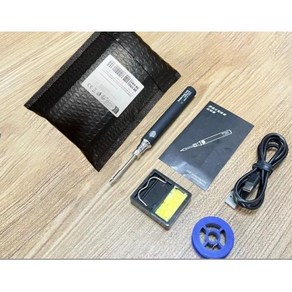 DIY 무선 납땜 다리미 도구 펜 편리한 납땜 수리 도구 세트 가정 및 야외 USB 5V 8W, 1) Black Set, 1개