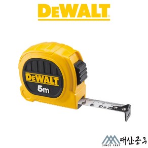 디월트 DWHT36332L 듀오 줄자 컴팩트 5M x 19mm, 1개