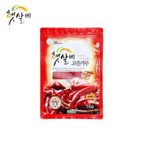 햇살비 국내산 고춧가루 김치용 1kg, 1개