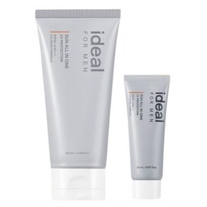 [매장정품] 아이디얼포맨 산뜻한 선 올인원 120ml + 20ml / SPF 50+ & PA++++, 1개