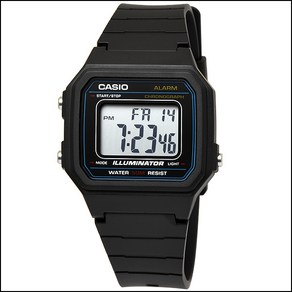 타임플래닛 CASIO W-217H-1A 카시오 시계 우레탄밴드