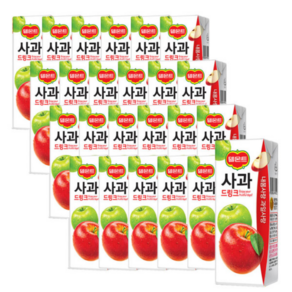 [본사직영] 롯데 델몬트 사과드링크190ml x 48팩, 48개, 190ml