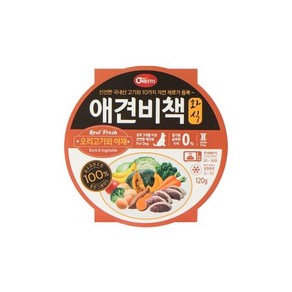 강아지사료 습식사료 애견사료 펫사료 오리/야채120g, 120g, 1개