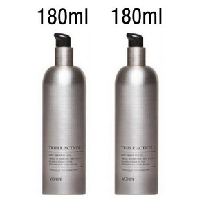 보닌 남성용 트리플 액션 원샷 플루이드, 4개, 360ml