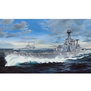 1/200 HMS Hood Battle Cuise 영국 전투순양함 전함 트럼페터 03710 (안전 포장 배송), 1개