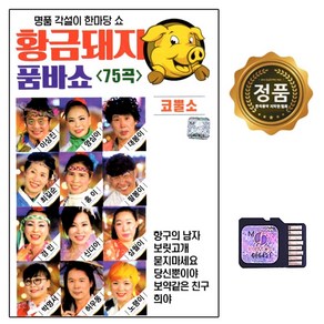 황금돼지 품바쇼 75곡 USB, 1개