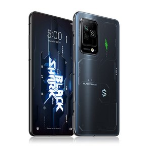 Black Shak 5 Po Gaming Phone Xiaomi 5G Unlocked Black Shak 5 Po 게임용 휴대폰 Xiaomi 5G 공기계 휴대폰 And, 1개, Stella Black 12+256G