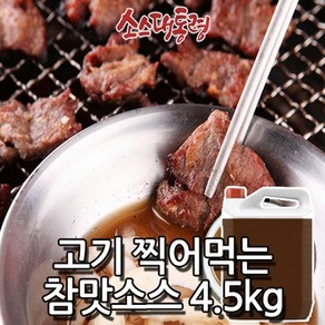 고기찍어먹는 참맛소스 4.5kg, 1개