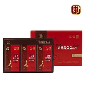 [한삼인] 발효홍삼정 스틱 10ml x 30포, 1세트