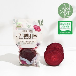 [간편비트(찐비트)] HACCP 인증 손질없이 바로먹는 세척 레드비트 무농약원료 제주비트 다진비트, 15개