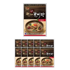 옥천 장터할매 소갈비탕 600g 세트, 10개