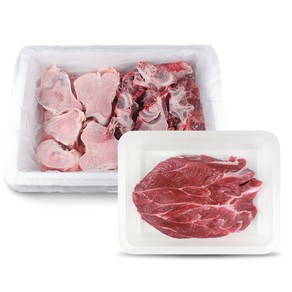 전통참한우 사골2kg 잡뼈2kg 사태400g(선택) 실속형, 1, 사골2kg+잡뼈2kg+사태400g(실속형)