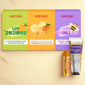 버츠비 Beeloved 핸드크림 립밤 기획세트, 너와 함께허니, 28.3g, 1개